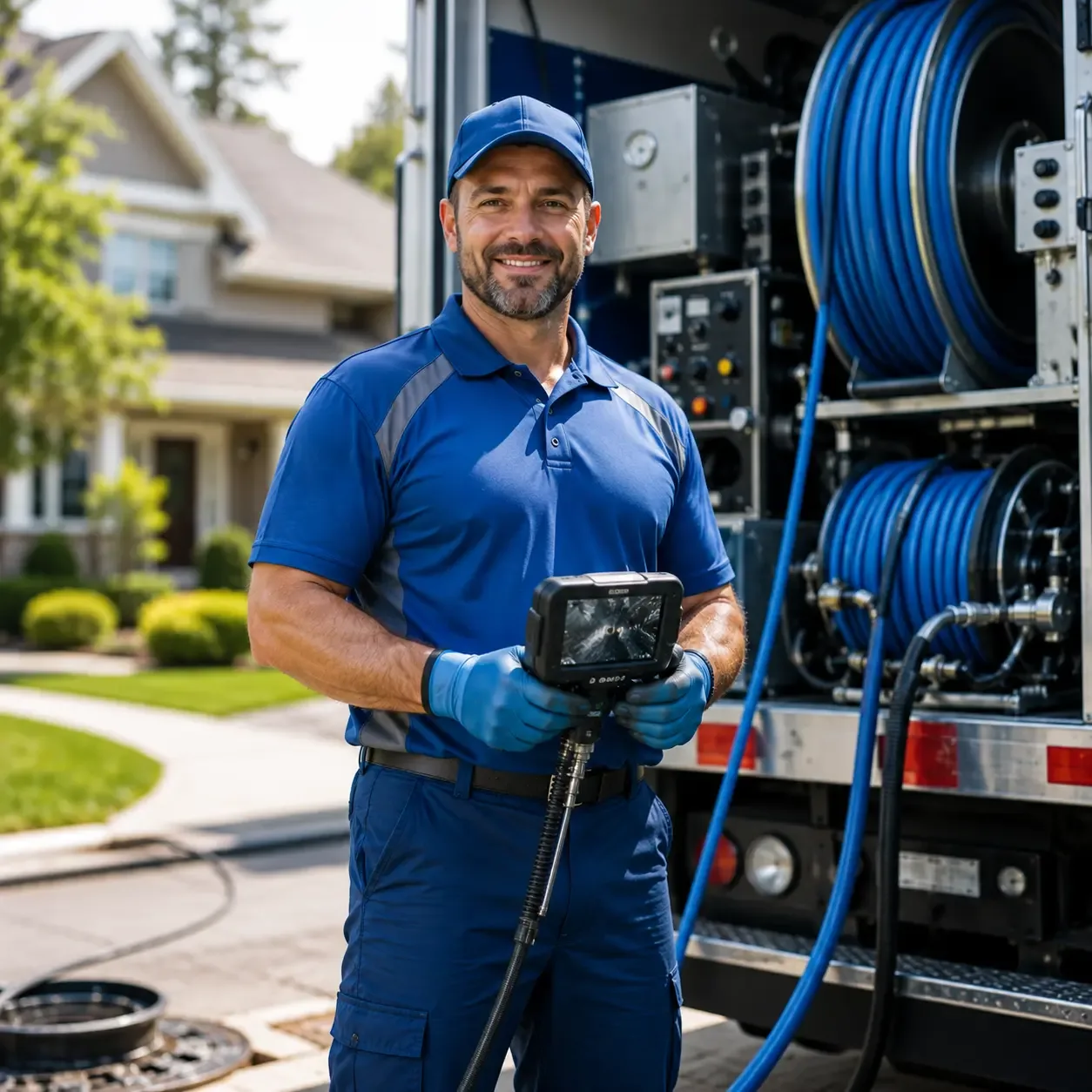 Local outdoor drain cleaning specialists in Port Washington, WI